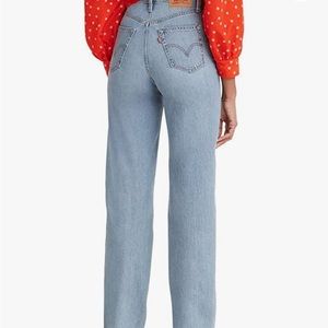 High Waisted Straight Levi’s